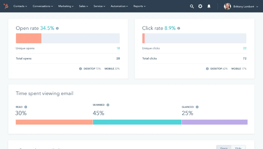 Zoho Campaigns hubspot