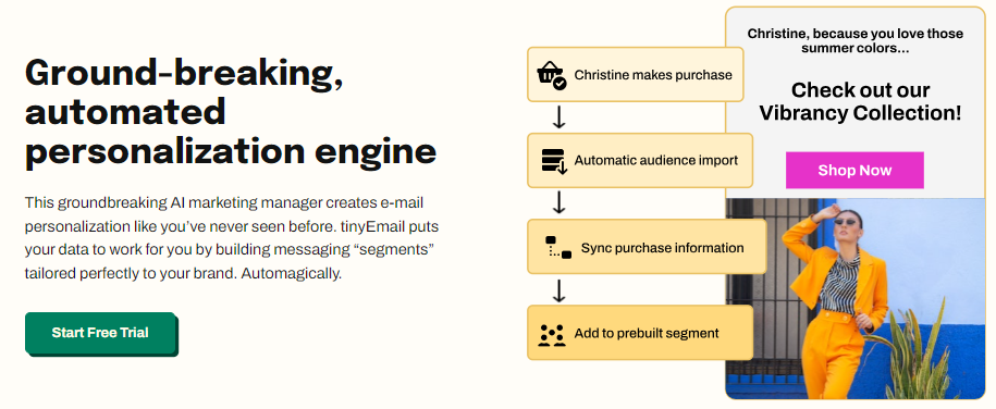 tinyEmail automation