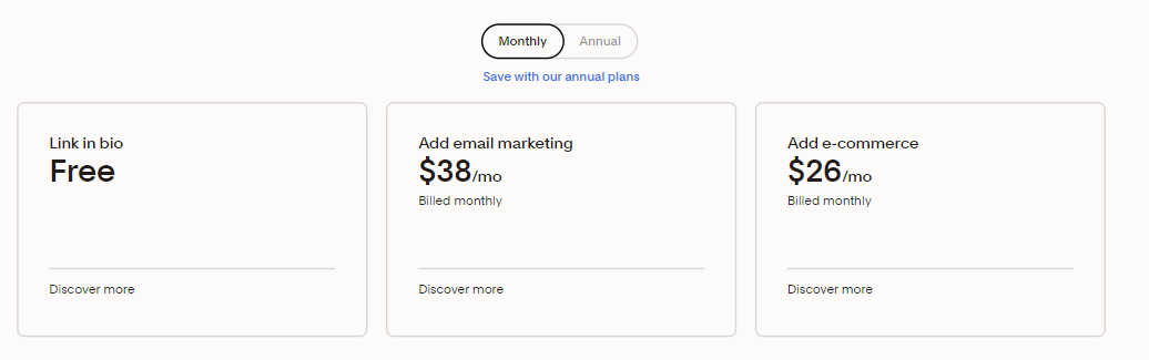 flodesk pricing plans